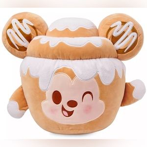 Mickey Mouse Cinnamon Bun Disney Munchlings Scented Plush 14 1/2'' (NWT)